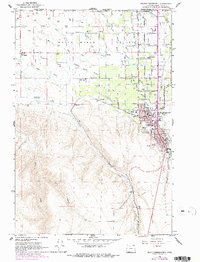 Download a high-resolution, GPS-compatible USGS topo map for Milton-Freewater, OR (1978 edition)
