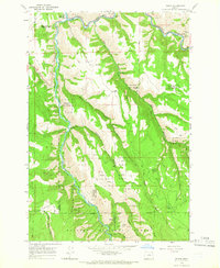 Download a high-resolution, GPS-compatible USGS topo map for Minam, OR (1966 edition)