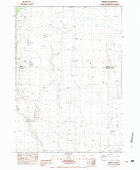 Download a high-resolution, GPS-compatible USGS topo map for Misery Flat, OR (1983 edition)