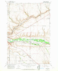 Download a high-resolution, GPS-compatible USGS topo map for Mission, OR (1967 edition)