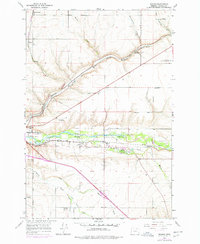 Download a high-resolution, GPS-compatible USGS topo map for Mission, OR (1978 edition)