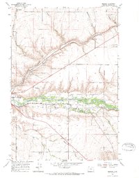 Download a high-resolution, GPS-compatible USGS topo map for Mission, OR (1967 edition)