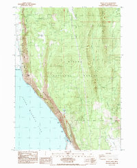 Download a high-resolution, GPS-compatible USGS topo map for Modoc%20Point, OR (1985 edition)