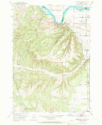 Download a high-resolution, GPS-compatible USGS topo map for Moores%20Hollow, OR (1966 edition)