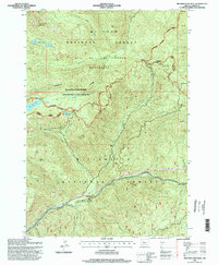 Download a high-resolution, GPS-compatible USGS topo map for Mother Lode Mtn, OR (1998 edition)