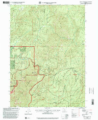 Download a high-resolution, GPS-compatible USGS topo map for Mount Bolivar, OR (2001 edition)