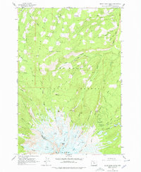 Download a high-resolution, GPS-compatible USGS topo map for Mount Hood North, OR (1979 edition)