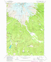 Download a high-resolution, GPS-compatible USGS topo map for Mount Hood South, OR (1980 edition)