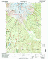 Download a high-resolution, GPS-compatible USGS topo map for Mount Hood South, OR (1998 edition)