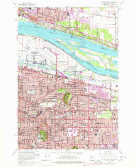 Download a high-resolution, GPS-compatible USGS topo map for Mount Tabor, OR (1978 edition)