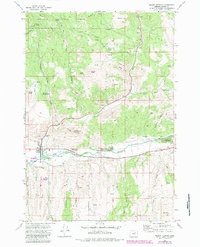 Download a high-resolution, GPS-compatible USGS topo map for Mount Vernon, OR (1984 edition)