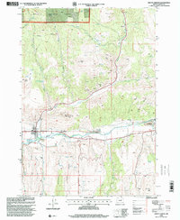 Download a high-resolution, GPS-compatible USGS topo map for Mount Vernon, OR (2000 edition)