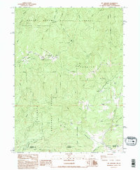 Download a high-resolution, GPS-compatible USGS topo map for Mt Ashland, OR (1995 edition)