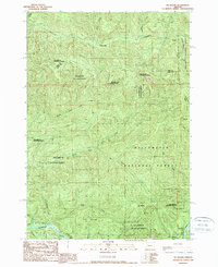 Download a high-resolution, GPS-compatible USGS topo map for Mt Hagan, OR (1989 edition)