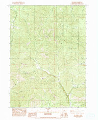 Download a high-resolution, GPS-compatible USGS topo map for Mt Isabelle, OR (1983 edition)