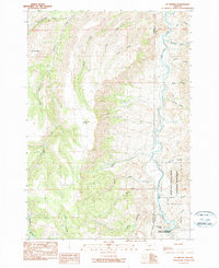 Download a high-resolution, GPS-compatible USGS topo map for Mt Misery, OR (1990 edition)