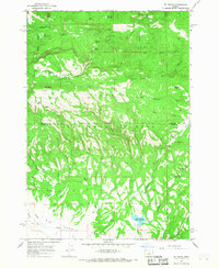 Download a high-resolution, GPS-compatible USGS topo map for Mt Pisgah, OR (1968 edition)