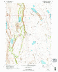 Download a high-resolution, GPS-compatible USGS topo map for Mud Lake Reservoir, OR (1995 edition)