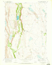 Download a high-resolution, GPS-compatible USGS topo map for Mud Lake Reservoir, OR (1972 edition)