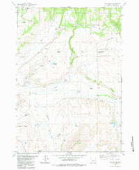 Download a high-resolution, GPS-compatible USGS topo map for Mud Spring, OR (1983 edition)