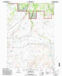 Download a high-resolution, GPS-compatible USGS topo map for Mud Spring, OR (1997 edition)
