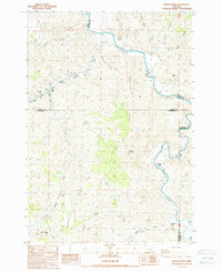 preview thumbnail of historical topo map of Jefferson County, OR in 1987