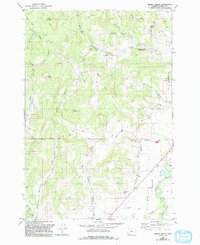 Download a high-resolution, GPS-compatible USGS topo map for Muddy Valley, OR (1992 edition)