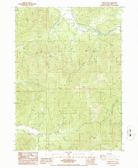 Download a high-resolution, GPS-compatible USGS topo map for Murphy Mtn, OR (1986 edition)