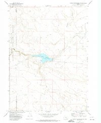 Download a high-resolution, GPS-compatible USGS topo map for Murphy Waterholes NE, OR (1974 edition)