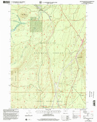 Download a high-resolution, GPS-compatible USGS topo map for Muttonchop Butte, OR (2002 edition)