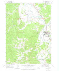 Download a high-resolution, GPS-compatible USGS topo map for Myrtle Point, OR (1973 edition)