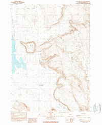 Download a high-resolution, GPS-compatible USGS topo map for New Princeton, OR (1990 edition)
