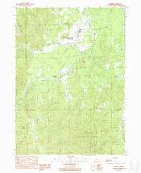 Download a high-resolution, GPS-compatible USGS topo map for OBrien, OR (1989 edition)