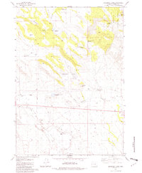 Download a high-resolution, GPS-compatible USGS topo map for Oakerman Lakes, OR (1982 edition)