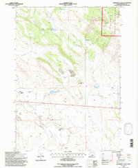 Download a high-resolution, GPS-compatible USGS topo map for Oakerman Lakes, OR (1997 edition)