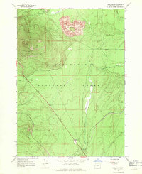 Download a high-resolution, GPS-compatible USGS topo map for Odell Butte, OR (1971 edition)