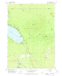 Download a high-resolution, GPS-compatible USGS topo map for Odell Lake, OR (1975 edition)