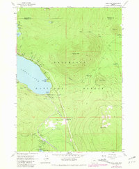 Download a high-resolution, GPS-compatible USGS topo map for Odell Lake, OR (1981 edition)