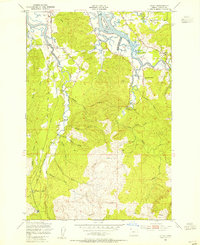 Download a high-resolution, GPS-compatible USGS topo map for Olney, OR (1955 edition)