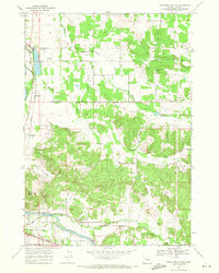 Download a high-resolution, GPS-compatible USGS topo map for Onehorse Slough, OR (1971 edition)