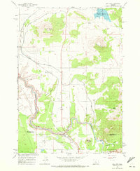 Download a high-resolution, GPS-compatible USGS topo map for Opal City, OR (1972 edition)