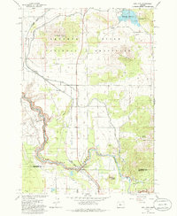 preview thumbnail of historical topo map of Jefferson County, OR in 1985