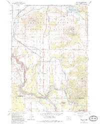 Download a high-resolution, GPS-compatible USGS topo map for Opal City, OR (1986 edition)