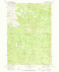 Download a high-resolution, GPS-compatible USGS topo map for Opal Mountain, OR (1973 edition)