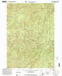 Download a high-resolution, GPS-compatible USGS topo map for Ophir Mountain, OR (2001 edition)