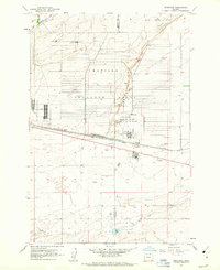 Download a high-resolution, GPS-compatible USGS topo map for Ordnance, OR (1963 edition)