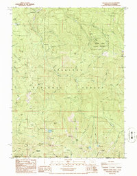 Download a high-resolution, GPS-compatible USGS topo map for Oregon Caves, OR (1986 edition)