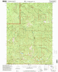 Download a high-resolution, GPS-compatible USGS topo map for Oregon Caves, OR (1999 edition)