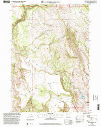 Download a high-resolution, GPS-compatible USGS topo map for Otis Mountain, OR (2002 edition)