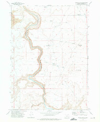Download a high-resolution, GPS-compatible USGS topo map for Owyhee Butte, OR (1975 edition)